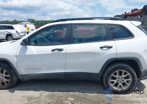 2015 Jeep Cherokee Sport from USA, damaged, VIN 1C4PJLAB0FW781962